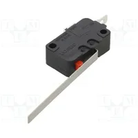Microswitch Snap Action 16A/250Vac with lever Spst-No Pos 2  D3V-163-3A5 D3V1633A5
