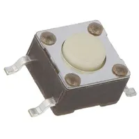 Microswitch Tact Spst-No Pos 2 0.05A/24Vdc Smt none 2.55N  2-1437565-8 Fsm2Jsmaa