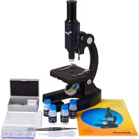 Mikroskops, Levenhuk 3S Ng, 200X, monokulārais  66822 5905555007311