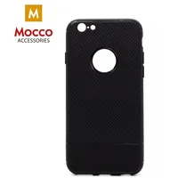Mocco Carbonic Back Case Silikona Apvalks Priekš Samsung N950 Galaxy Note 8 Melns  Mc-Crbnic-N950-Bk 4752168025734