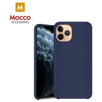 Mocco Ultra Slim Soft Matte 0.3 mm Matēts Silikona Apvalks Priekš Apple iPhone Xs Max Zils  Mo-Usm-Xsmax-Dbl 4752168080689