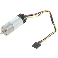 Motor Dc with encoder,with gearbox Lp 6Vdc 2.4A 170Rpm 34 1  Pololu-4824 341 Metal Gearmotor 25Dx67L 6V 48 Cp