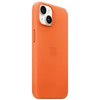 Mppf3Zm A Apple Leather Magsafe Cover for iPhone 14 Plus Orange Damaged Package  57983119312 8596311241628