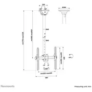Newstar Nm-C440Black Ceiling Mount Lfd  8717371445614