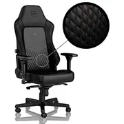 noblechairs Hero Real Leather Gaming Chair - Black/Black  Nbl-Hro-Rl-Bla 4251442501952 Gagc-118