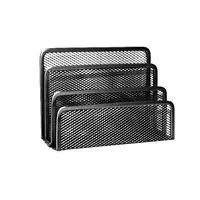 The stand for mail Forpus, black, section 3, perforated metal 1006-105  Fo30563 475065030563