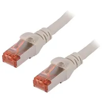 Patch cord S/Ftp 6 stranded Cu Lszh grey 5M 27Awg  Dk-1644-050