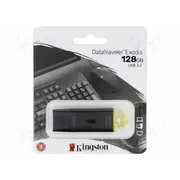 Pendrive Usb 3.2 Gen 1 128Gb Datatraveler Exodia black A  Dtx/128Gb