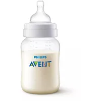 Philips Avent Pretkoliku barošanas pudelīte 260 ml, lēnas plūsmas knupītis, 1M  Scy103/01 8710103996736