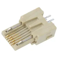 Plug Usb A micro Zx for cable soldering Pin 5 straight  Zx40-A-5S-Unit-30 Zx40-A-5S-Unit30