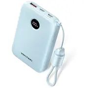 Vention 10000Mah Powerbank 2Xusb-C 1Xusb-A 22.5W, blue  Fkal0-C 6922794791794 Ladvn1Pow0008