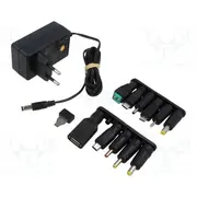 Power supply switching mains,plug-in 3Vdc, 27W 81 black  Zsi-64570 64570
