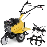 Powerplus Powxg7217 benzīna kultivators un zemes frēze augsnes apstrādei dārza sagatavošanai 208Cc 4200W 105Cm 4-Taktu dzinējs reverss  5400338067730