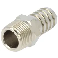 Push-In fitting connector pipe nickel plated brass 14Mm  3040-14-3/8 3040 14-3/8