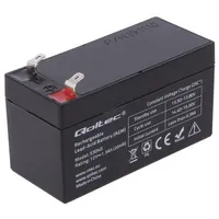 Re-Battery acid-lead 12V 1.3Ah Agm maintenance-free , Qoltec 53040  Accu-Hp1.3-12/Q