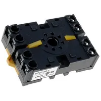 Relays accessories socket Pin 8 for Din rail mounting 6A  P2Cf-08 P2Cf-08-E
