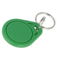 Rfid pendant Iso/Iec14443-3-A plastic green 13.56Mhz  S303B-Gn