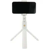 Roger 2In1 Universāls Selfie Stick  Tripod Statnis ar Bluetooth Tālvadības pulti Balts Ro-Self-2In1-Wh 4752168085950