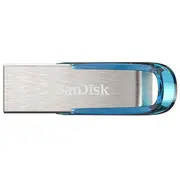 Sandisk Cruzer Ultra Flair  64Gb Usb 3.0 Blue Sdcz73-064G-G46B 0619659163051