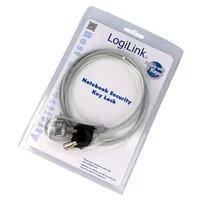 Security wire silver Features key protection 1.5M  Nbs003