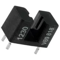 Sensor optocoupler through-beam With slot Slot width 2.8Mm  Tcst1230