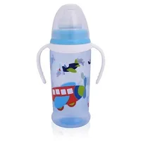 Sipper With Soft Spout And Two Handles Baby Care, 350 ml, Blue  1020064 3800151954941