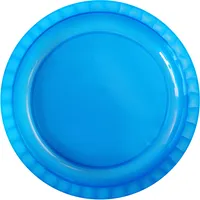 Šķīvis Oslash26,5Cm Trippy caurspīdīgi zils  1109525 8000303095255