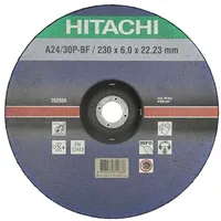 slīpēšanas abrazīvais disks 230Mm x 22.2Mm 6Mm Hitachi  752555