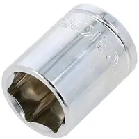 Socket 12-Angles,Socket spanner 3/8 Chrom-Vanadium steel  Wp-W074141We W074141