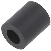 Spacer sleeve cylindrical polyamide L 6Mm Øout 5Mm black  Dr385/2.7X6 385/2.7X06