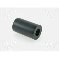 Spacer sleeve cylindrical polystyrene L 12Mm Øout 7Mm black  Tdys3.6/12 Kdr12