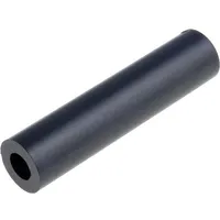 Spacer sleeve cylindrical polystyrene L 30Mm Øout 7Mm black  Tdys3.6/30 Kdr30