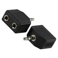 Splitter Jack 3.5Mm socket x2,Jack plug stereo  Ac-012