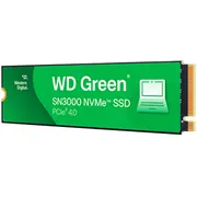 Wd Ssd Green Sn3000 Nvme M.2 2280, 500Gb, Pcie Gen4X4 Bulk  216 Units Wds500G4G0E-00Cps0 718037904634