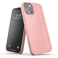 Superdry Snap iPhone 12 Pro Compostab le Case różowy pink 42621  8718846086257