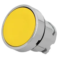Switch push-button 22Mm Stabl.pos 1 yellow none Ip66 flat  Zb4Ba5