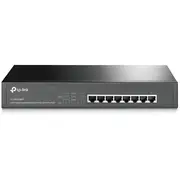 Tp-Link Tl-Sg1008Mp Unmanaged Gigabit Ethernet 10/100/1000 Power over Poe 1U Black  6935364086770