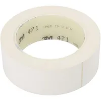 Tape marking white L 33M W 38Mm Thk 0.13Mm 2.5N/Cm 130  3M-471-38-33/Wh 471-38-33/Wh