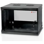 Techly Wall Rack Cabinet 19 6U D320 Black Assembled I-Case El-1006B32  023592 8054529023592 Szathlwis0002