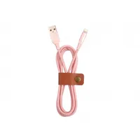 Tellur Data Cable Apple Mfi Certified Usb to Lightning Made with Kevlar 2.4A 1M Rose Gold  T-Mlx38472 5949087922827