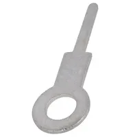 Tip solder lug ring 0.5Mm M3 Ø 3.2Mm Tht screw brass tinned  Keys4954 4954