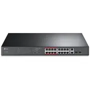 Tp-Link 16-Port 10/100Mbps  2-Port Gigabit Unmanaged Poe Switch Tl-Sl1218Mp 6935364099824 Wlononwcraije