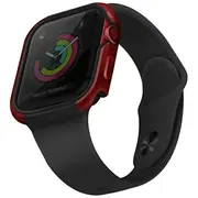 Uniq etui Valencia Apple Watch Series 4 5 6 Se 44Mm. czerwony crimson red  Uniq-44Mm-Valred 8886463675533