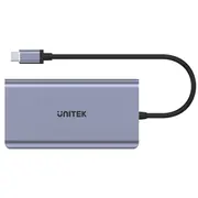 Unitek D1019B Usb-C Hub 8W1 3.1, Pd 100W,  4894160048851 Perutkhub0064