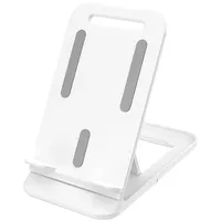 Universal foldable standing stand - white  K10 White 9145576277898