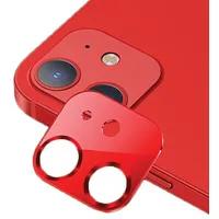 Usams Camera Lens Glass iPhone 12 mini metal czerwony red Bh706Jtt03 Us-Bh706  6958444940236