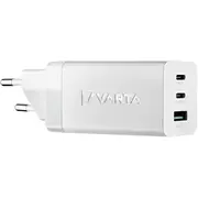 Varta LadegerAumlT High Speed Charger 65W 2X Usb-C 1X Usb-A  57956101401 4008496055609