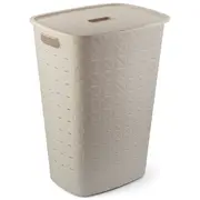 Veļas kaste Softex 56L 42X31,6X60Cm krīta balta  0800571Z67 3253924848068