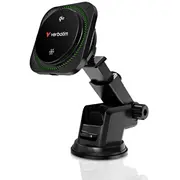Verbatim Charge N Drive Qi2 Magnetic Wireless Car Charger Rgb  31860 0023942318606 Wlononwcrpo51