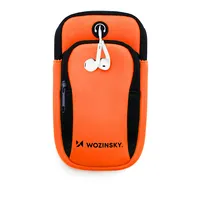 Wozinsky running phone armband orange Wabor1 Ali1207-Co  5907769306839
